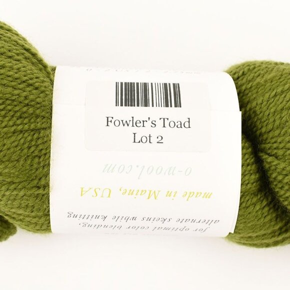 O-Wool O Wash Fingering Yarn 100% Organic Merino Fowler's Toad - Picture 4 of 4